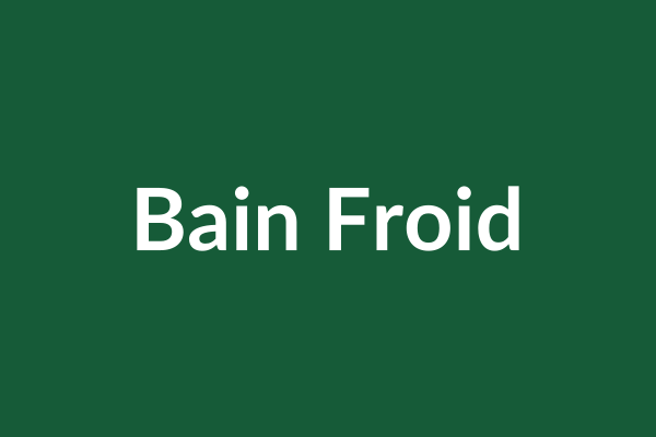 Bain froid